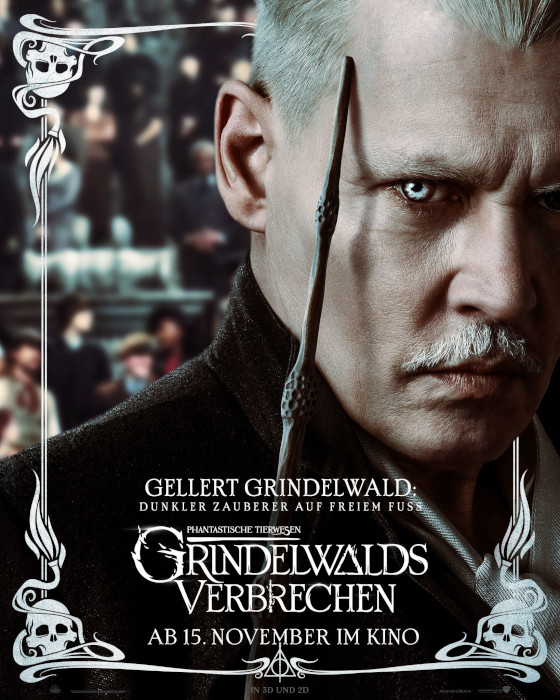 Plakat zum Film: Phantastische Tierwesen: Grindelwalds Verbrechen