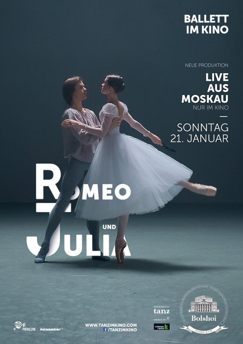 Plakat zum Film: Romeo und Julia - Live aus dem Bolschoi in Moskau