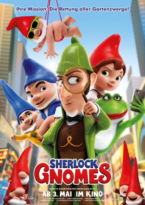 Plakat zum Film: Sherlock Gnomes