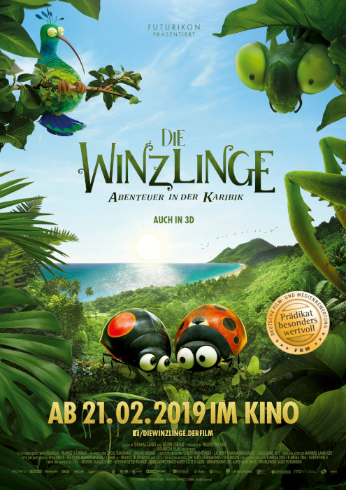 Plakat zum Film: Winzlinge - Abenteuer in der Karibik, Die