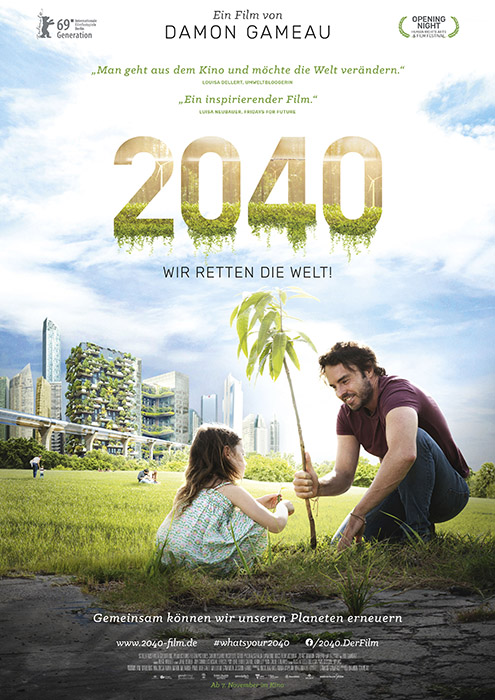 Plakat zum Film: 2040 - Wir retten die Welt