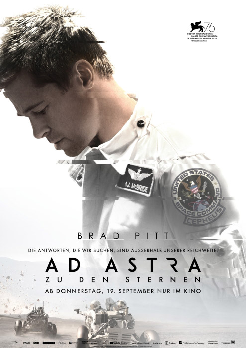Plakat zum Film: Ad Astra - Zu den Sternen