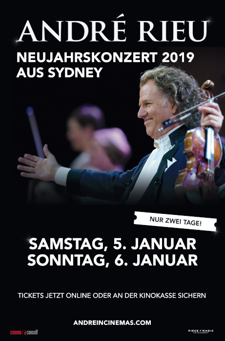 Plakat zum Film: André Rieu Neujahrskonzert 2019 aus Sydney