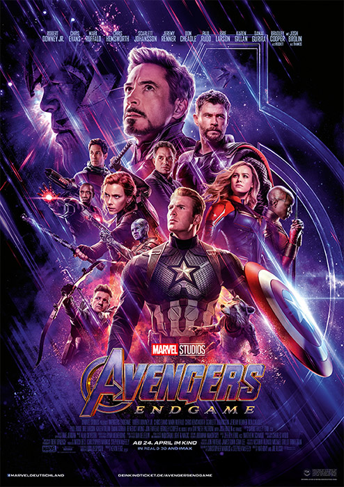 Plakat zum Film: Avengers: Endgame