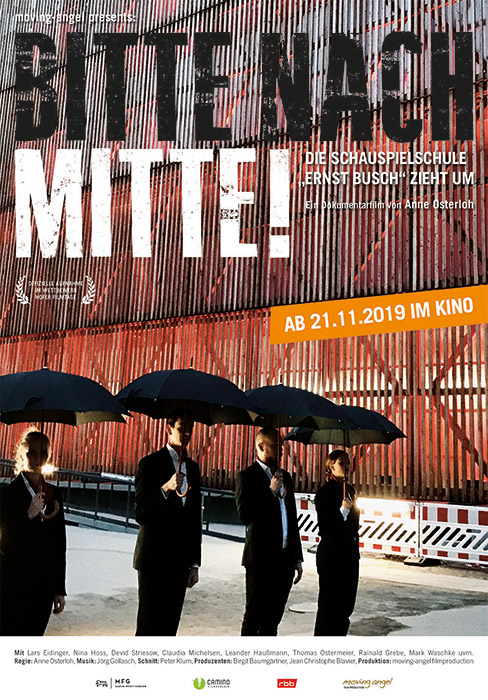 Plakat zum Film: Bitte nach Mitte! - Die Schauspielschule Ernst Busch zieht um