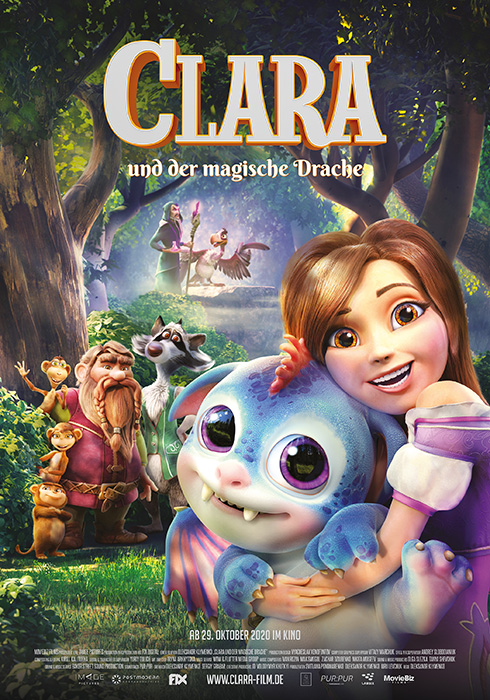 Plakat zum Film: Clara und der magische Drache
