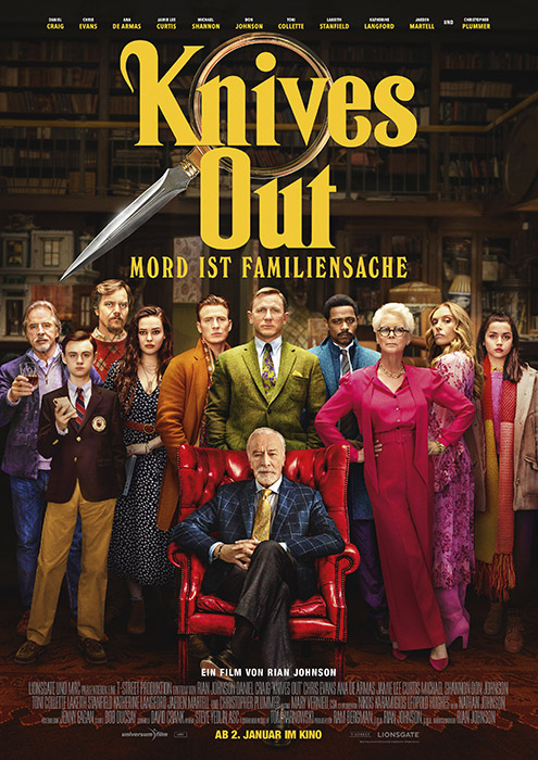 Plakat zum Film: Knives Out - Mord ist Familiensache