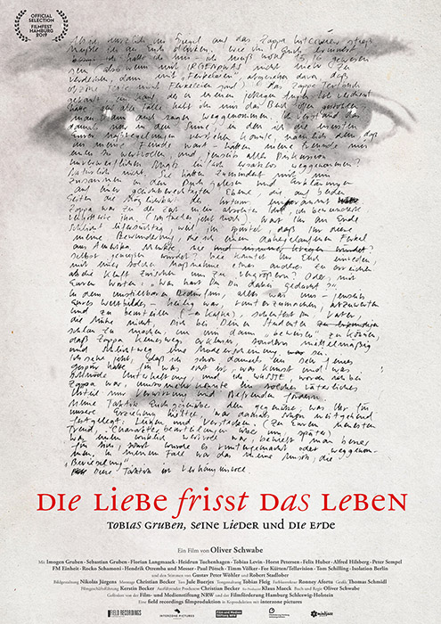 Plakat zum Film: Liebe frisst das Leben, Die - Tobias Gruben, seine Lieder und die Erde