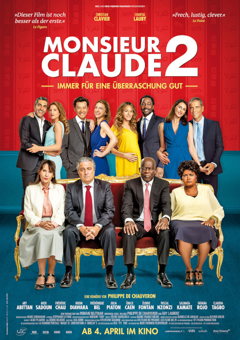 Plakat zum Film: Monsieur Claude 2