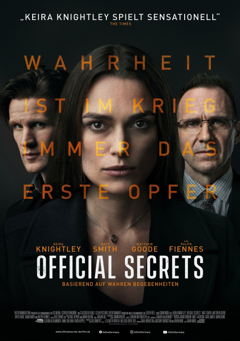 Plakat zum Film: Official Secrets