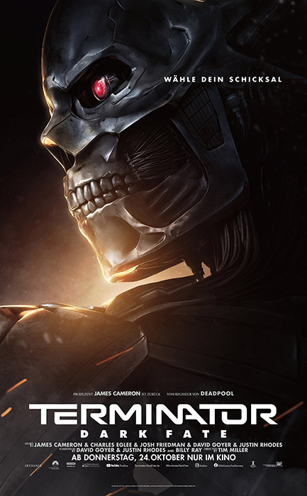 Plakat zum Film: Terminator: Dark Fate