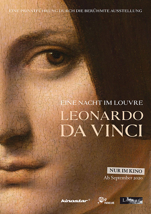 Plakat zum Film: Eine Nacht im Louvre: Leonardo da Vinci