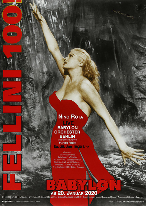 Plakat zum Film: Fellini 100
