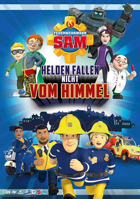 Plakat zum Film: Feuerwehrmann Sam - Helden fallen nicht vom Himmel