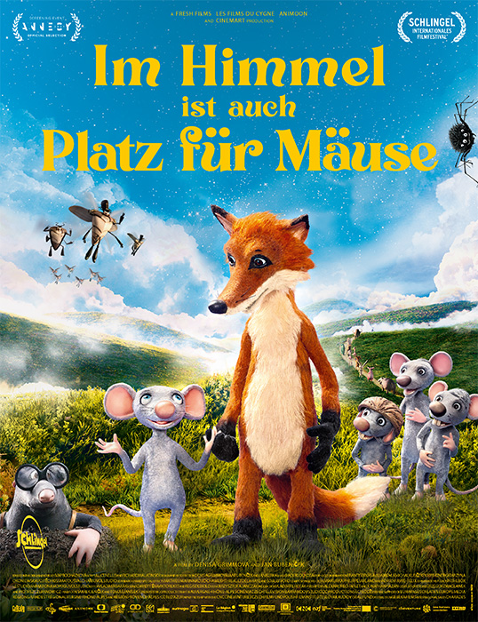 Plakat zum Film: Im Himmel ist auch Platz für Mäuse