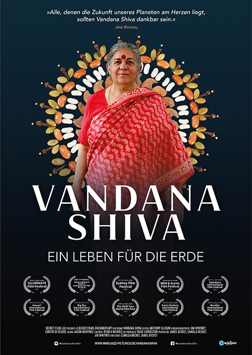Plakat zum Film: Vandana Shiva - Ein Leben für die Erde
