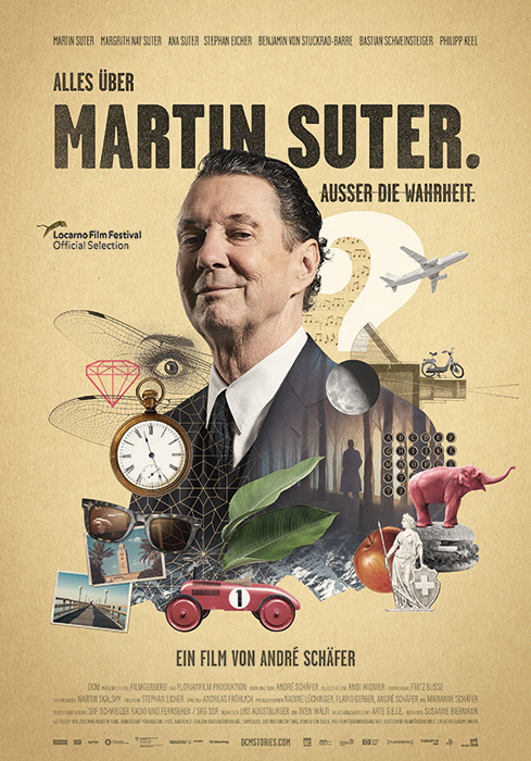 Plakat zum Film: Alles über Martin Suter. Außer die Wahrheit.