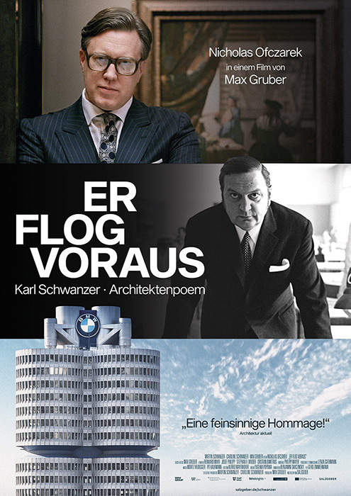 Plakat zum Film: Er flog voraus - Karl Schwanzer / Architektenpoem