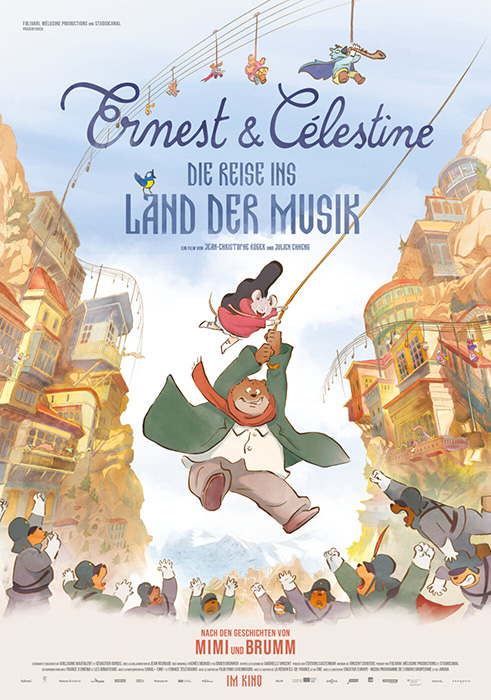 Plakat zum Film: Ernest & Célestine: Die Reise ins Land der Musik