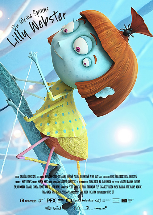 Plakat zum Film: kleine Spinne Lilly Webster, Die