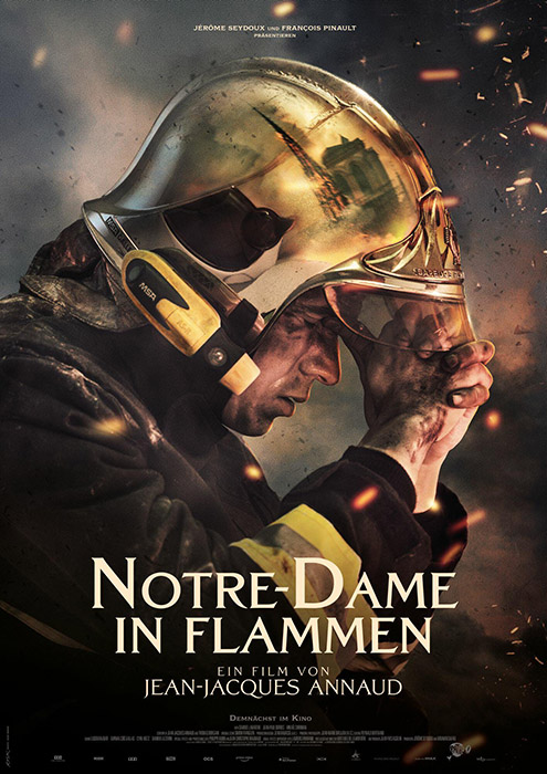 Plakat zum Film: Notre-Dame in Flammen