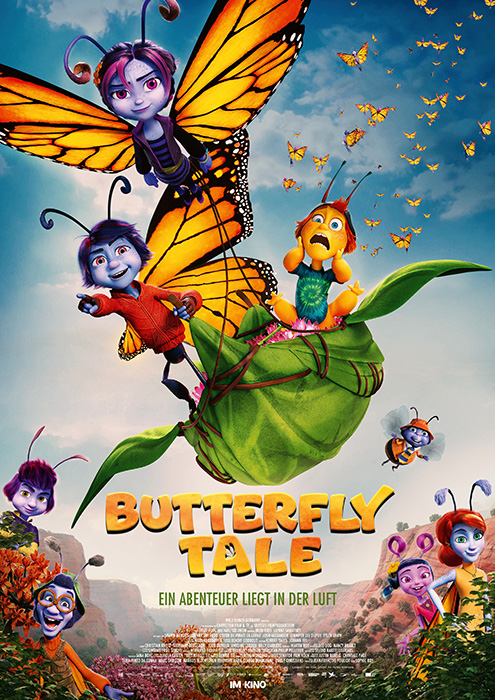 Plakat zum Film: Butterfly Tale - Ein Abenteuer liegt in der Luft