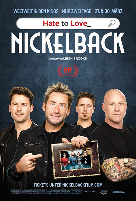 Plakat zum Film: Hate to Love: Nickelback