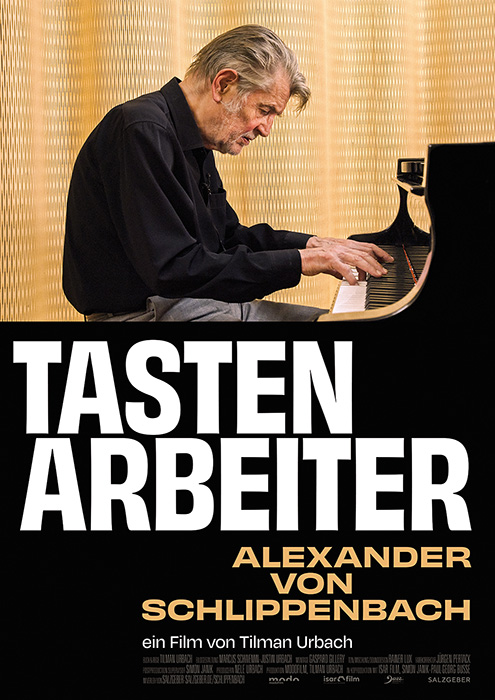 Plakat zum Film: Tastenarbeiter - Alexander von Schlippenbach