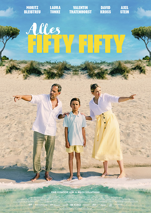 Plakat zum Film: Alles Fifty Fifty