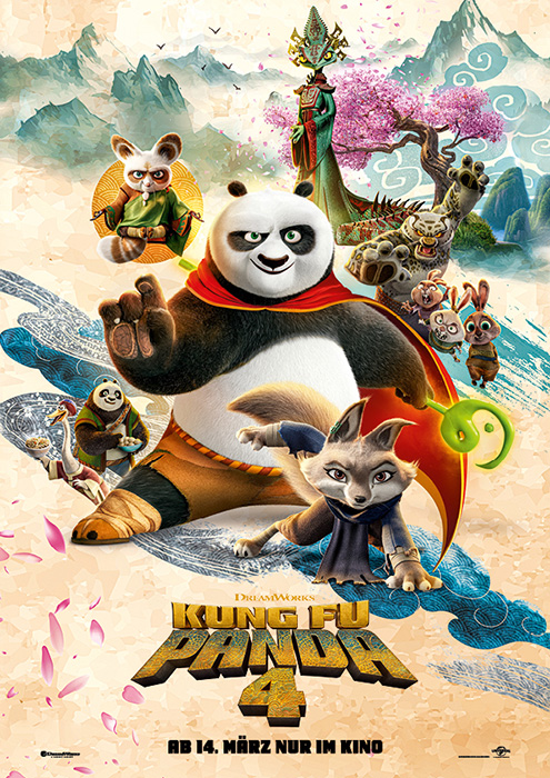 Plakat zum Film: Kung Fu Panda 4
