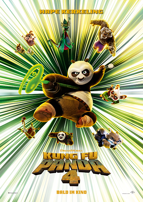 Plakat zum Film: Kung Fu Panda 4