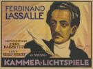 Filmplakat Ferdinand Lassalle
