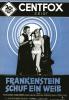Filmplakat Frankenstein schuf ein Weib