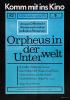 Filmplakat Orpheus in der Unterwelt