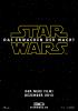 Filmplakat Star Wars: Episode VII - Das Erwachen der Macht