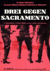 Filmplakat Drei gegen Sacramento