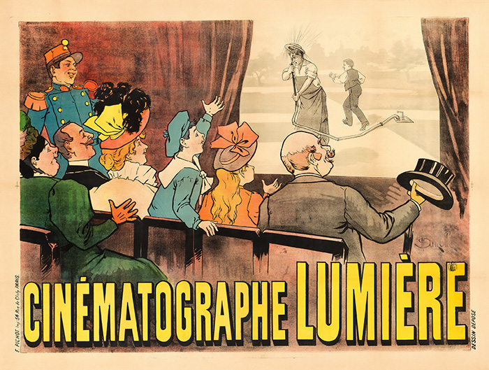 Plakat zum Film: Cinématographe Lumière: Arbeiter verlassen die Lumière-Werke