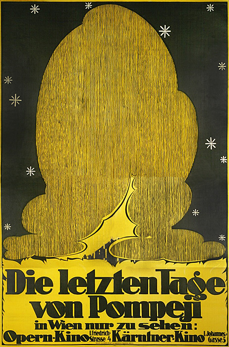 Plakat zum Film: letzten Tage von Pompeji, Die