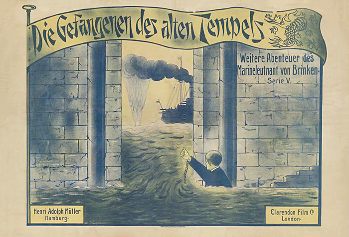 Plakat zum Film: Gefangenen des alten Tempels, Die