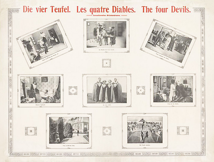Plakat zum Film: vier Teufel, Die