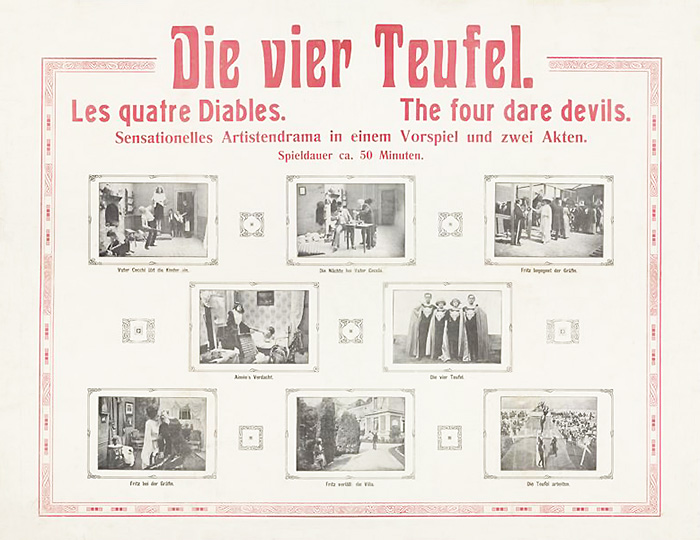 Plakat zum Film: vier Teufel, Die