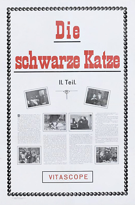 Plakat zum Film: schwarze Katze, Die - 2. Teil