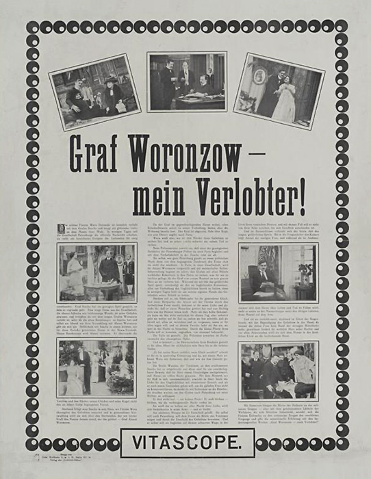 Plakat zum Film: Graf Woronzow, mein Verlobter