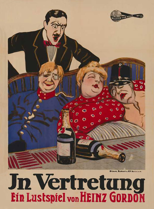 Plakat zum Film: In Vertretung