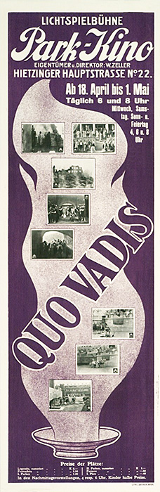 Plakat zum Film: Quo Vadis?