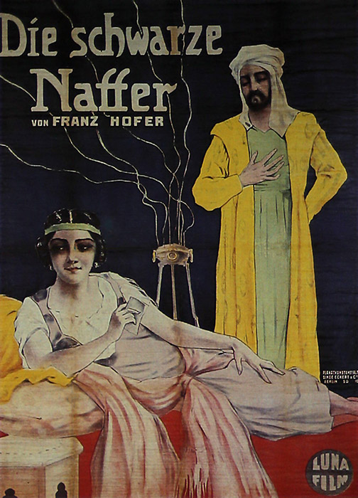 Plakat zum Film: schwarze Natter, Die