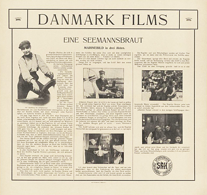 Plakat zum Film: Seemannsbraut, Eine