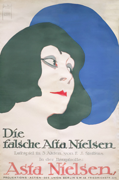 Plakat zum Film: falsche Asta Nielsen, Die