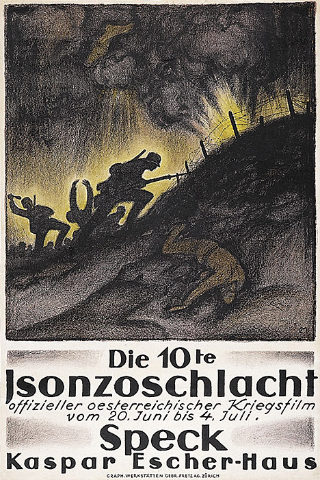 Plakat zum Film: zehnte Isonzoschlacht, Die