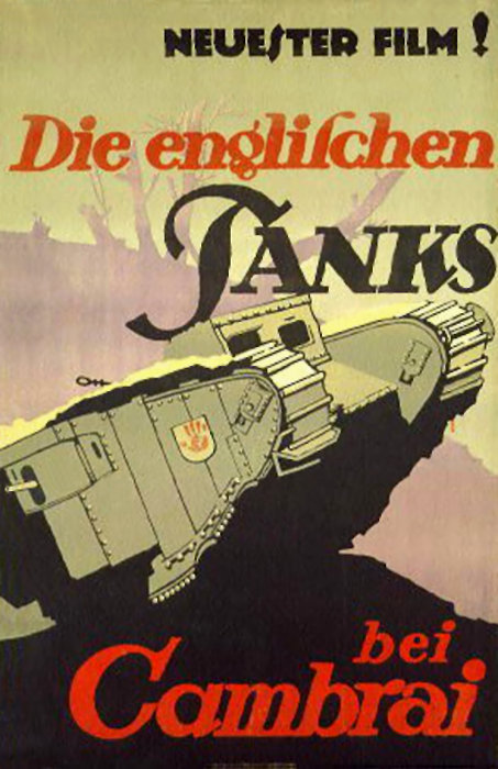 Plakat zum Film: englischen Tanks von Cambrai, Die